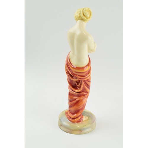 58 - Royal Worcester figurine 'Joy', early 20th century, 25cm tall (hairline crack).