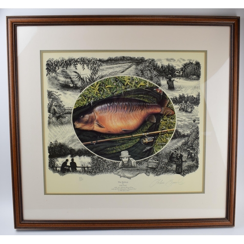 191 - Limited edition John Searl colour print of 'The Bishop' by John Searl, 5lbs 8ozs British Record Carp... 