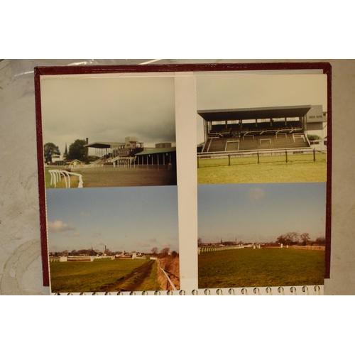 342 - Local Interest / Uttoxeter: a part photo album with a collection of colour photographs of Uttoxeter ... 