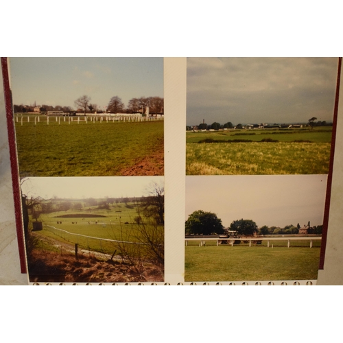 342 - Local Interest / Uttoxeter: a part photo album with a collection of colour photographs of Uttoxeter ... 