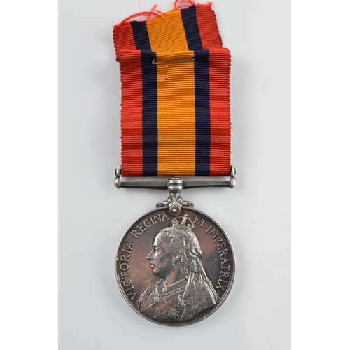 450A - Victorian South Africa medal '6234 PTE F SINGLETON W RIDING RGT'.