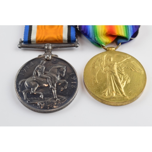 450B - World War One pair of medals to include 1914-1918 medal and Great War medal 'T4-213062 CPL A H ISAAC... 