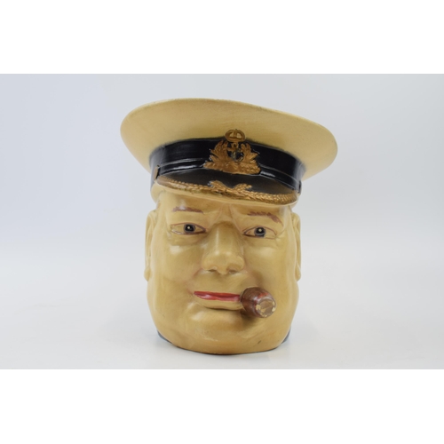 100A - Large character jug Sir Winston Churchill, made in England.