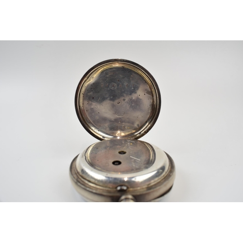 223 - Silver gentleman's pocket watch by Kendal and Dent of London a/f. Marked .935. Case diameter 56mm.