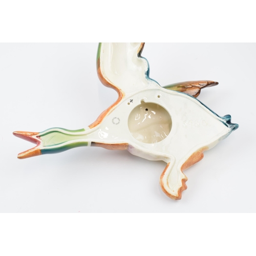 61J - Large Beswick flying mallard wall plaque 596-0.