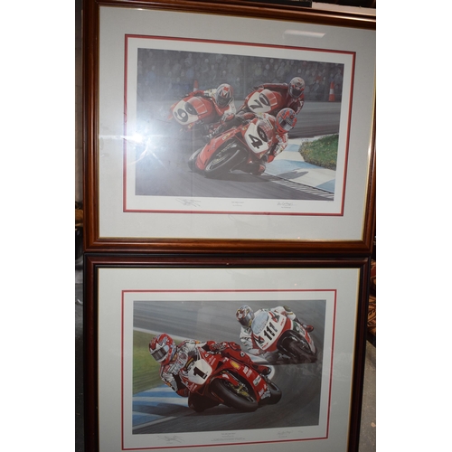 452 - Ray Goldsbrough: a pair of limited edition prints to include 'The Three Dukes' and 'The One and Only... 