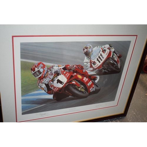 452 - Ray Goldsbrough: a pair of limited edition prints to include 'The Three Dukes' and 'The One and Only... 