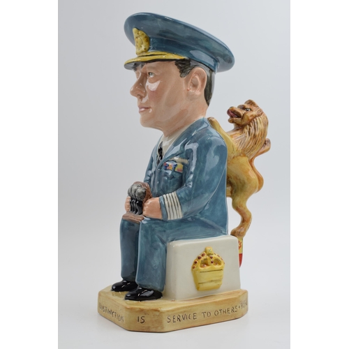 100 - Bairstow Manor Collectables pottery Toby Jug King George VI, from The Wilkinson World War II Allied ... 