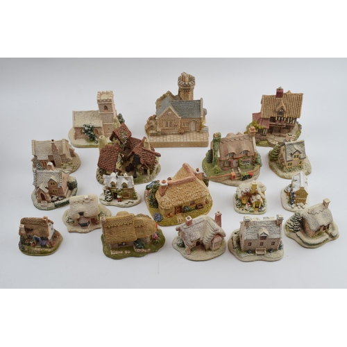 83 - Lilliput Lane, David Winter and similar artist models to include St Josephs Church, Olde York Toll, ... 