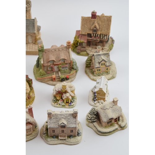 83 - Lilliput Lane, David Winter and similar artist models to include St Josephs Church, Olde York Toll, ... 