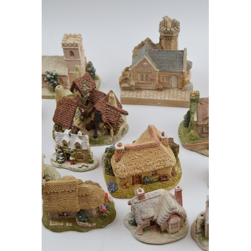 83 - Lilliput Lane, David Winter and similar artist models to include St Josephs Church, Olde York Toll, ... 