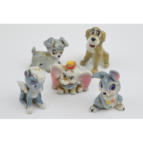 84 - Wade Hatbox animals to include Thumper, Dumbo and others (5).