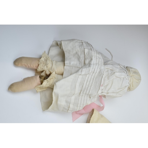 430 - A pair of dolls to include an early to mid 20th century 'Specied' Made in Germany bisque head doll w... 