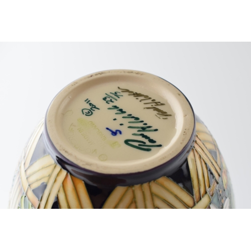 101 - Moorcroft ginger jar & cover decorated in the Monks Garden design by Paul Hilditch 2011, limited edi... 