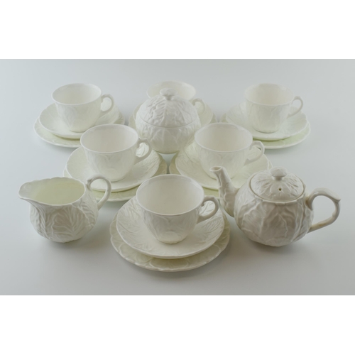 148 - Coalport / Wedgwood Countryware to include a small teapot, 6 cups, 6 saucers, 6 sides, a milk jug an... 