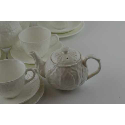 148 - Coalport / Wedgwood Countryware to include a small teapot, 6 cups, 6 saucers, 6 sides, a milk jug an... 