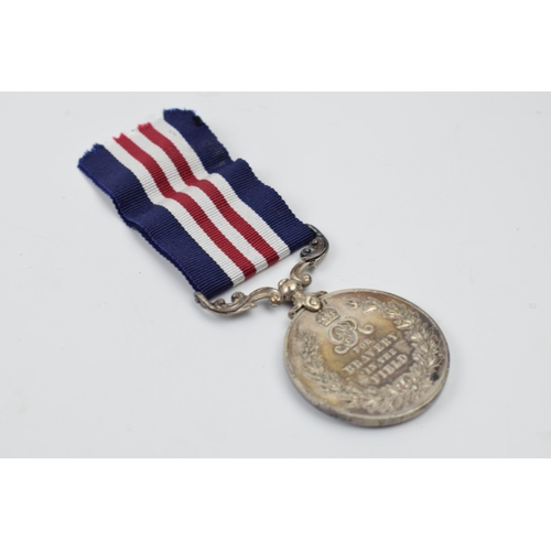 369 - King George V silver medal with ribbon 'The Military Medal', 'For Bravery in the Field' awarded to 7... 