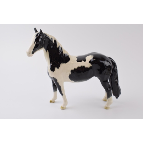 61 - Early Beswick piebald pinto pony 1373.