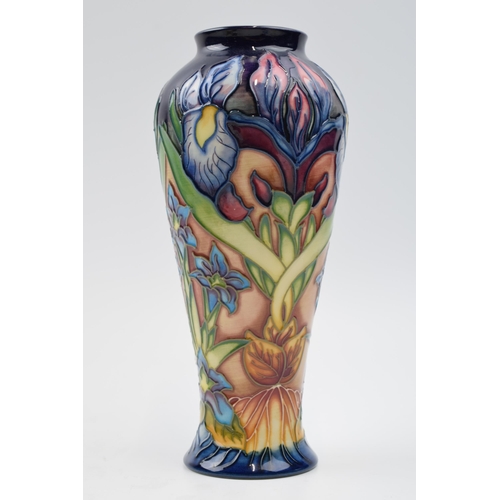 74 - Moorcroft vase limited edition 'Geneva' pattern, 122/8, 20.5cm tall.