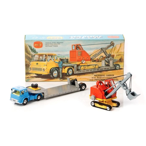 304 - Boxed Corgi Major Toys Gift Set No 27 Bedford Machinery Carrier with Priestman Shovel, 1128 Priestma... 