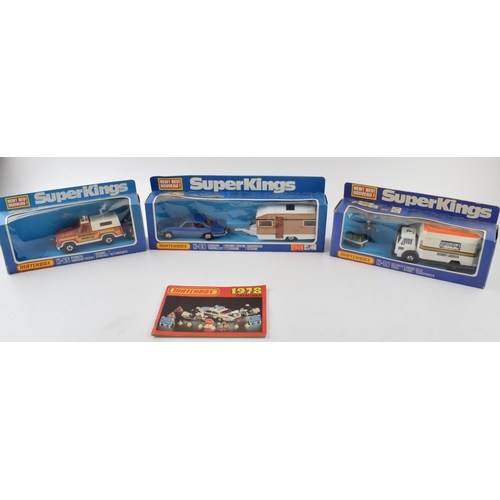 300 - Boxed Matchbox Super Kings K-19 Group 4 Security Truck, K-65 Plymouth Emergency Mountain Rescue Vehi... 