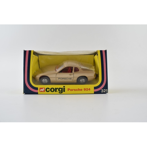 318 - Corgi Toys die-cast collectables to include, 293 Renault 5TS, 321 Porsche 924, 334 Ford Escort, 338 ... 