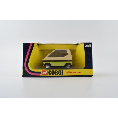 320 - Corgi Toys die-cast collectables to include, 152 Ferrari 312 B2, 200 Mini 1000, 288 Minissima, 409 U... 