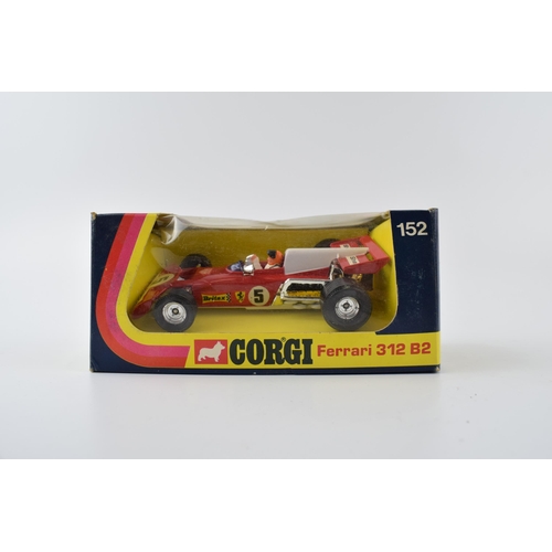 320 - Corgi Toys die-cast collectables to include, 152 Ferrari 312 B2, 200 Mini 1000, 288 Minissima, 409 U... 