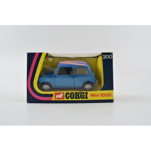 320 - Corgi Toys die-cast collectables to include, 152 Ferrari 312 B2, 200 Mini 1000, 288 Minissima, 409 U... 