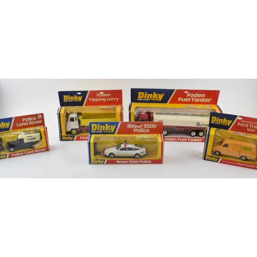 322 - Dinky Toys die-cast collectables to include, 950 Foden Fuel Tanker, 432 Foden Tipping Lorry, 'Burmah... 