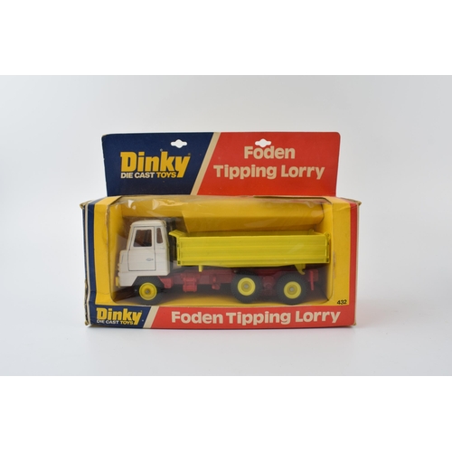 322 - Dinky Toys die-cast collectables to include, 950 Foden Fuel Tanker, 432 Foden Tipping Lorry, 'Burmah... 