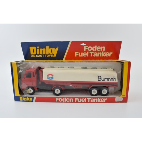 322 - Dinky Toys die-cast collectables to include, 950 Foden Fuel Tanker, 432 Foden Tipping Lorry, 'Burmah... 