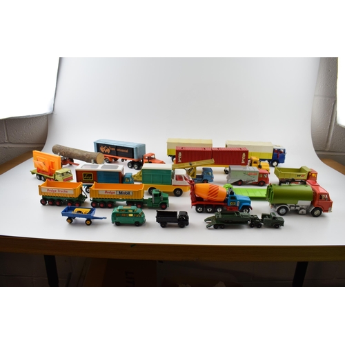 359 - Vintage unboxed die-cast toys, to include, Dinky, Matchbox Super Kings, Corgi and similar manufactur... 