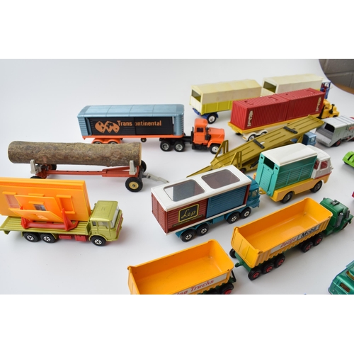 359 - Vintage unboxed die-cast toys, to include, Dinky, Matchbox Super Kings, Corgi and similar manufactur... 