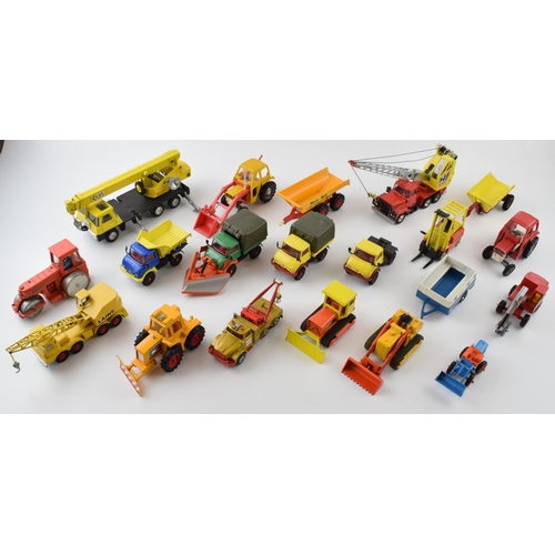 360 - Vintage unboxed die-cast toys, to include, Dinky, Matchbox Super Kings, Corgi and similar manufactur... 