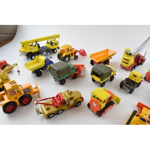 360 - Vintage unboxed die-cast toys, to include, Dinky, Matchbox Super Kings, Corgi and similar manufactur... 