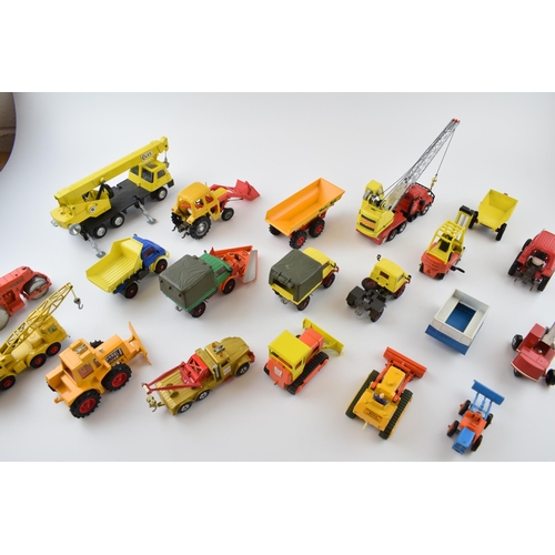 360 - Vintage unboxed die-cast toys, to include, Dinky, Matchbox Super Kings, Corgi and similar manufactur... 