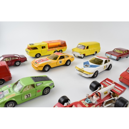 361 - Vintage unboxed die-cast toys, to include, Dinky, Matchbox Super Kings, Corgi and similar manufactur... 