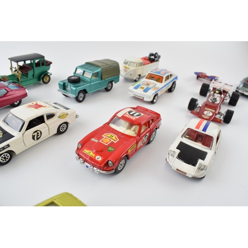 362 - Vintage unboxed die-cast toys, to include, Dinky, Matchbox Super Kings, Corgi and similar manufactur... 