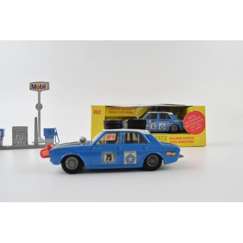 363 - Boxed Corgi Toys No. 302 Hillman Hunter London to Sidney Marathon Winner. Together with another unbo... 