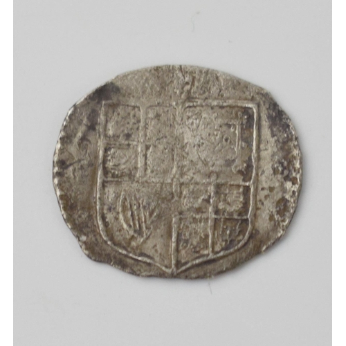 405 - Queen Elizabeth I silver groat, Diameter 14.2mm, thickness 0.70mm, condition F/VF, weight 0.45g.