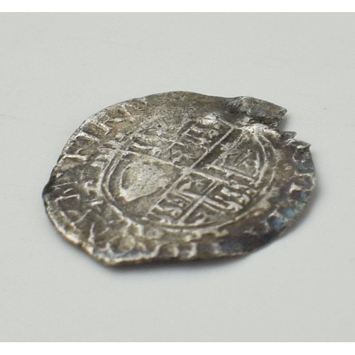 406 - Charles I silver Penny, diameter 12.80, thickness 0.70mm, Condition F/VF, weight 0.42g.