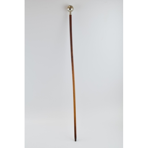 383 - Vintage British Army Cheshire Regiment Swagger stick (approx. 65cm long).