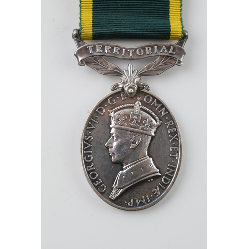 386 - George VI Territorial medal 'For Efficient Service