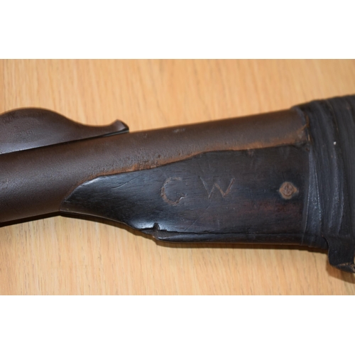 282 - Britannia air riffle by C. G Bonehill. Stamped Cox's Patent circa 1907 / 1908. .177 Rifled Barrell. ... 