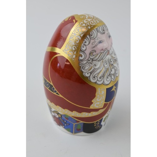 Royal Crown Derby paperweight, Santa Claus in the form of a