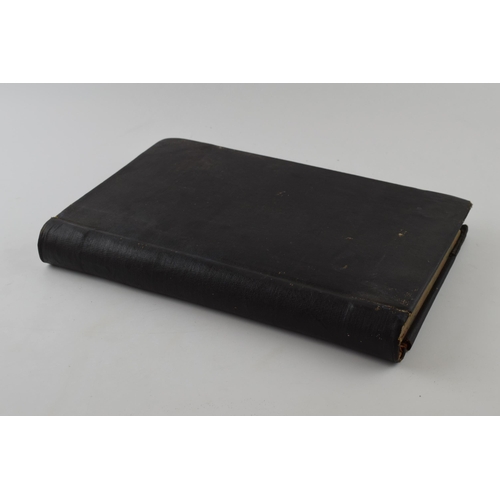 371 - Social History: leather bound book, St Anthony's Girls' School, Liverpool, dating to 1863 onwards, t... 