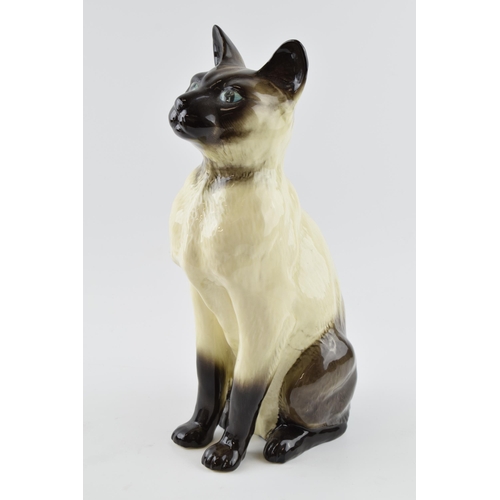 65 - Beswick Fireside Siamese Cat 2139.