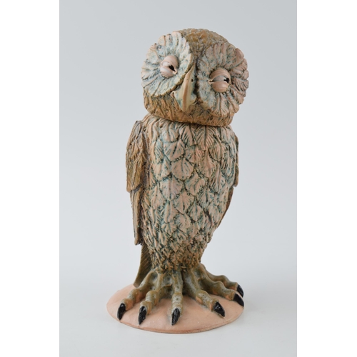 138 - British Studio Pottery Grotesque bird, inspired by the work of the Martin Brothers, marked 'R.C. Kew... 