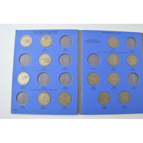 236 - Coins to include a selection of Whitman coin folders of varying denominations to include silver exam... 